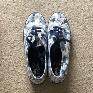 Keds Taylor Swift Collection Floral Blue Sneakers